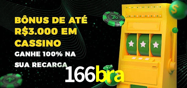 166bra melhor bônus de depósito